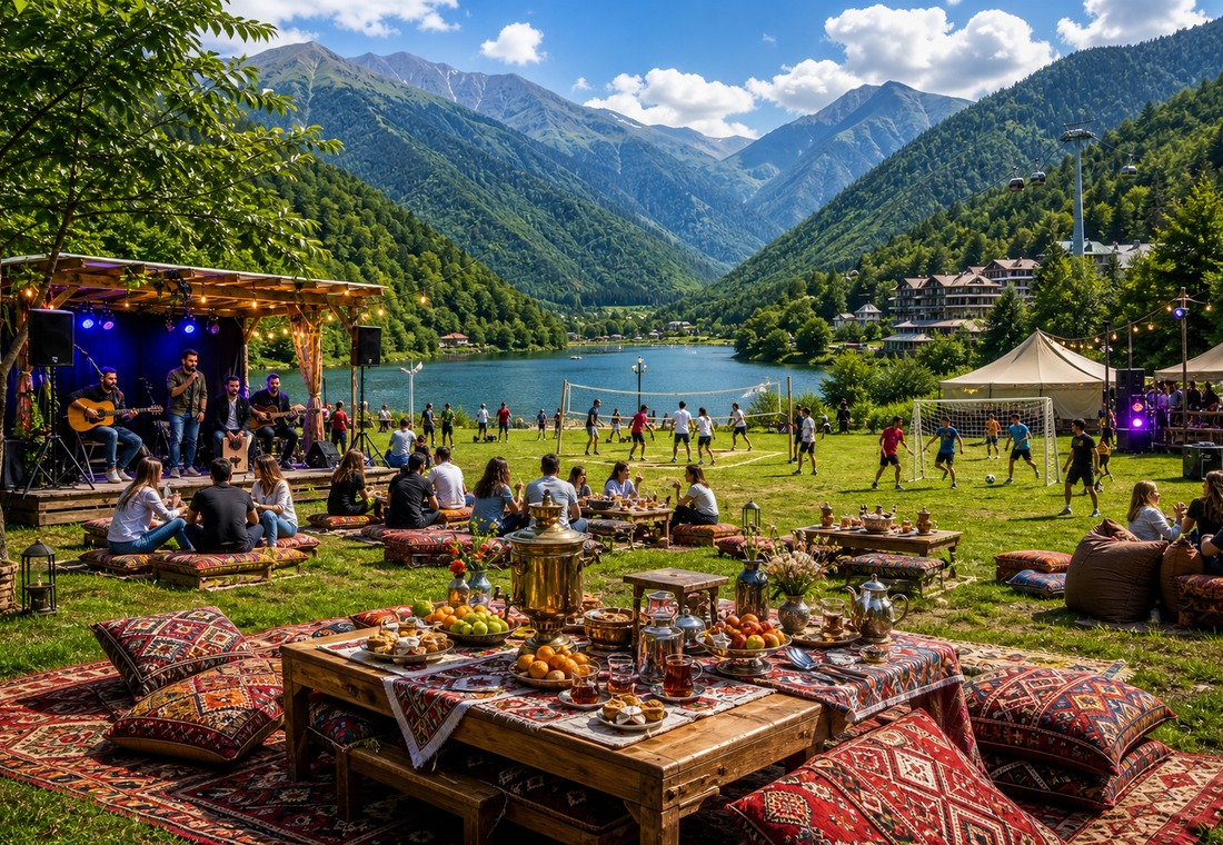 Qəbələ piknik festivalı